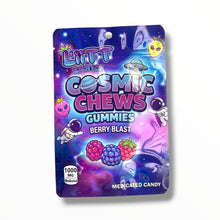 Load image into Gallery viewer, Liitt Exotics Cosmic Chews Gummies Berry Blast 3.5g Mylar Bag 1000MG (Packaging Only)

