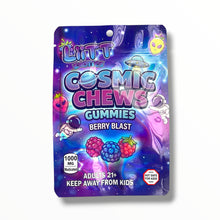 Load image into Gallery viewer, Liitt Exotics Cosmic Chews Gummies Berry Blast 3.5g Mylar Bag 1000MG (Packaging Only)
