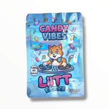 Load image into Gallery viewer, Liitt Exotics Candy Vibes 3.5g Mylar Bag 1000MG (Packaging Only)
