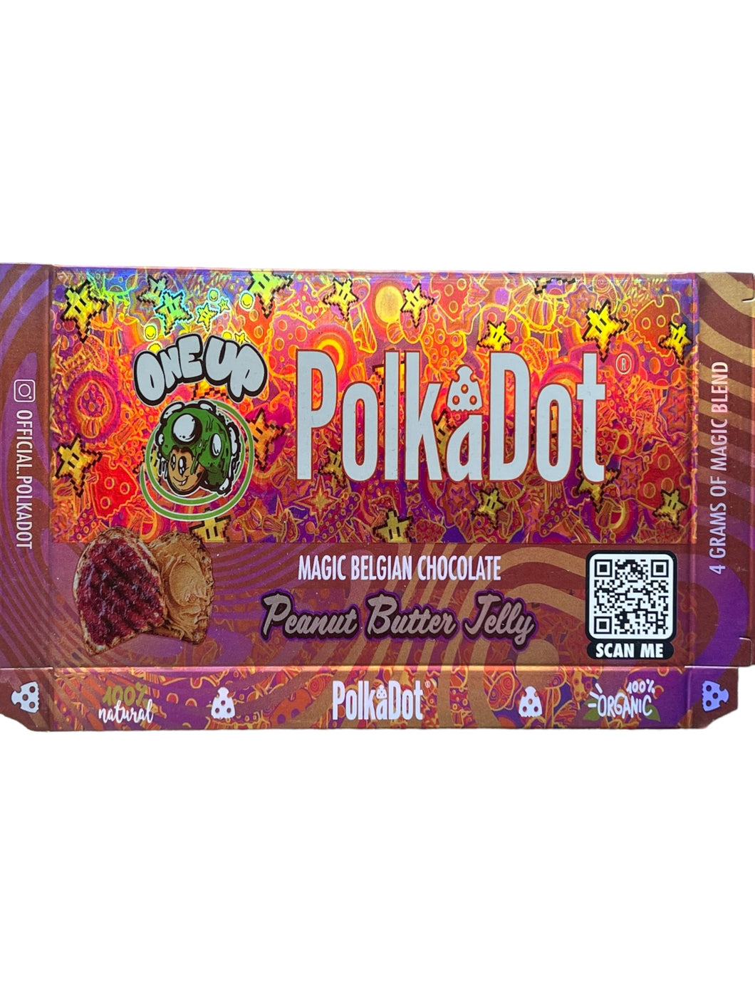 Polkadot Packaging Peanut Butter Jelly (Master Box Included) Packaging Only