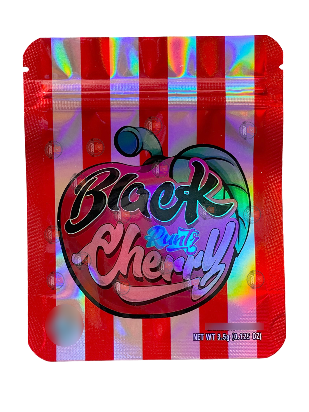 Black Cherry Runtz 3.5g Mylar Bag Holographic