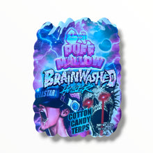 Load image into Gallery viewer, Puff Mallow Brain washed Cotton Candy Terps 3.5g shape bags
