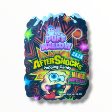 Load image into Gallery viewer, Puff Mallow After Shocks Popping Candy Mango Whipped Blast 3.5g shape bags
