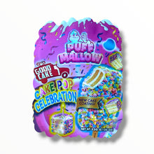 Load image into Gallery viewer, Puff Mallow Cake POP Celebration 3.5g shape bags
