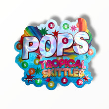 Load image into Gallery viewer, Pops Tropical Skittles 3.5g shape bags
