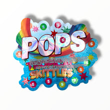 Load image into Gallery viewer, Pops Tropical Skittles 3.5g shape bags
