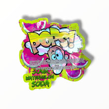 Load image into Gallery viewer, Pops Sour Watermelon Soda 3.5g shape bags
