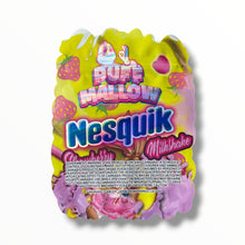 Load image into Gallery viewer, Puff Mallow Nesquik Strawberry Milkshake 3.5g shape bags
