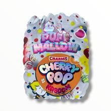 Load image into Gallery viewer, Puff Mallow Charms Cherry POP Kaboom 3.5g shape bags
