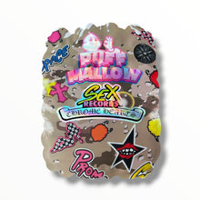 Load image into Gallery viewer, Puff Mallow Sex Records Chrome Hearts 3.5g shape bags
