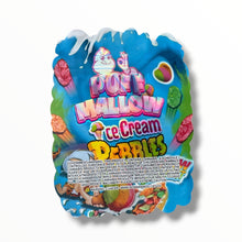 Load image into Gallery viewer, Puff Mallow Ice Cream Pebbles Rainbow Sherbert 3.5g shape bags
