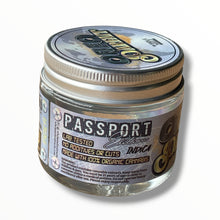 Load image into Gallery viewer, Whole Melt Passport Edition 1oz Glass Jars - Varity Pack 16 Strains in box Empty Jars
