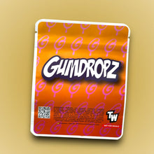 Load image into Gallery viewer, Sprinklez Gumdropz Twisted Caribbean 3.5G Mylar Bags -With stickers and labels
