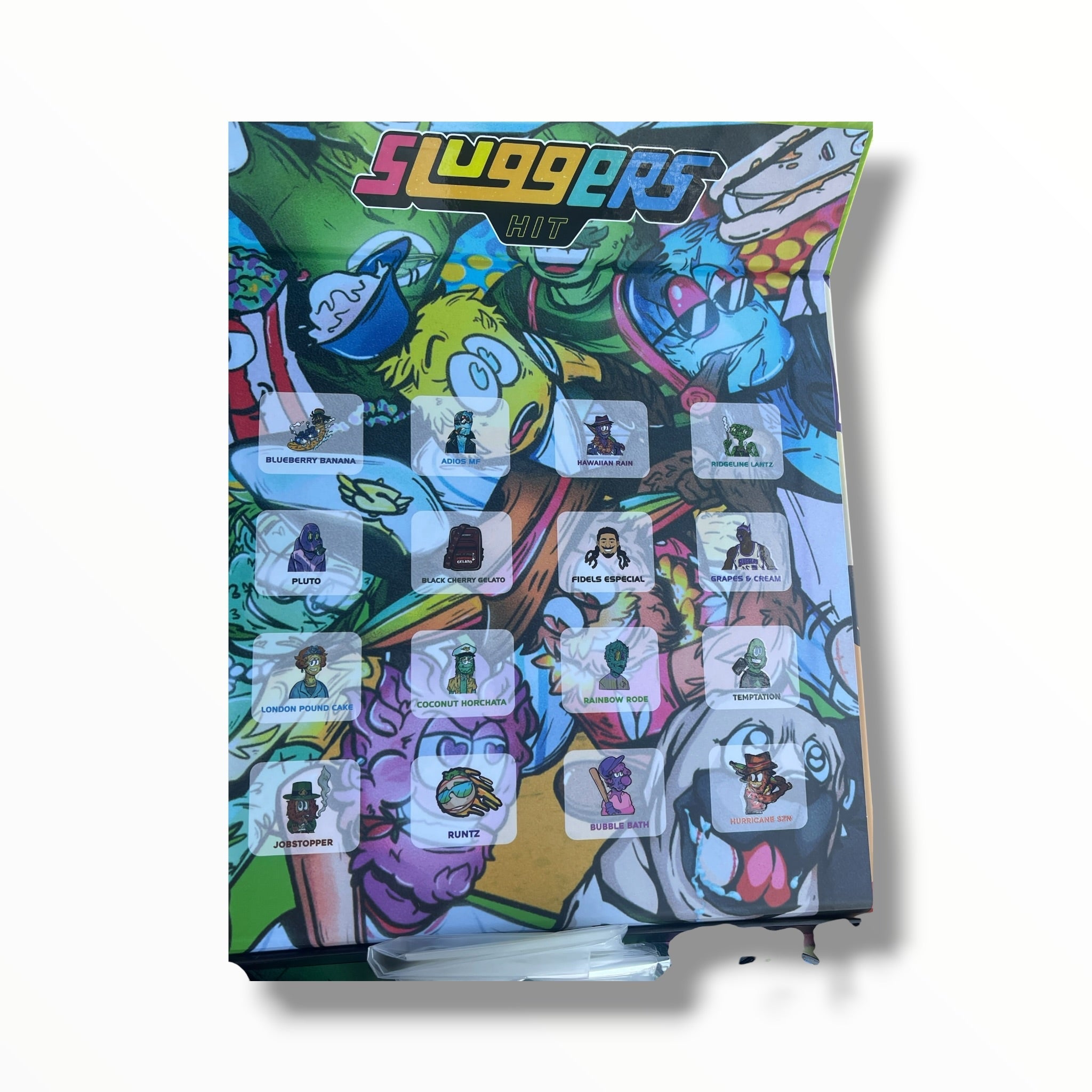 Sluggers Hit 16-1oz Jars in a box Mixed Strains Variety Pack
