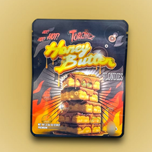 Load image into Gallery viewer, Sprinklez Torchiez Honey Butter Blondies 3.5G Mylar Bags -With stickers and labels
