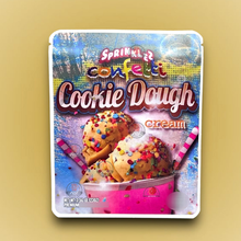 Load image into Gallery viewer, Sprinklez Confetti Cookies Dough Cream 3.5g Mylar Bags -With stickers and label
