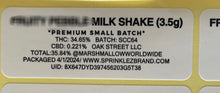 Load image into Gallery viewer, Sprinklez Milk Shake Madness 3.5g Mylar Bags -With stickers and labels
