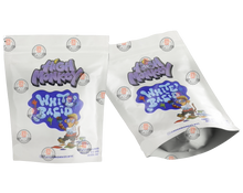 Load image into Gallery viewer, High Monkey White Bacio Mylar bag 3.5g Smell Proof Airtight Mylar Bag- Packaging Only
