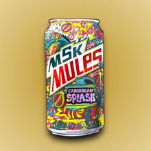 Load image into Gallery viewer, MSK Mules Caribbean Splash 3.5g Mylar Bag Holographic
