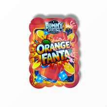 Load image into Gallery viewer, Orange Fanta Dummy Exotics 3.5g shape bags
