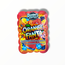 Load image into Gallery viewer, Orange Fanta Dummy Exotics 3.5g shape bags
