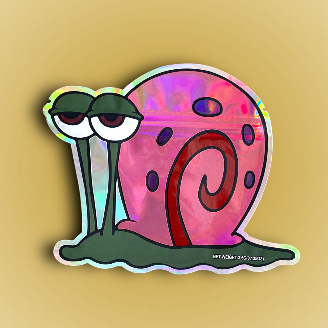 Barnacle Slyme Mameys Bodega Cut Out Mylar Bags 3.5g Die Cut Holographic