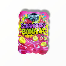 Load image into Gallery viewer, Strawberry Banana Dummy Exotics 3.5g shape bags
