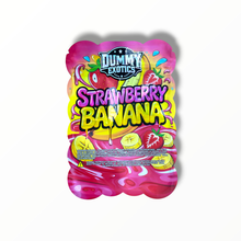 Load image into Gallery viewer, Strawberry Banana Dummy Exotics 3.5g shape bags
