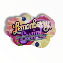 Load image into Gallery viewer, Lemon Swirl 3.5g shape bags
