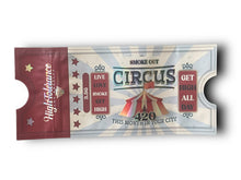 Load image into Gallery viewer, High Tolerance Circus 420 Smoke Out 3.5G Mylar Bags Holographic
