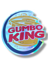 Load image into Gallery viewer, Gumbo King Mylar Bag 3.5g shape bag
