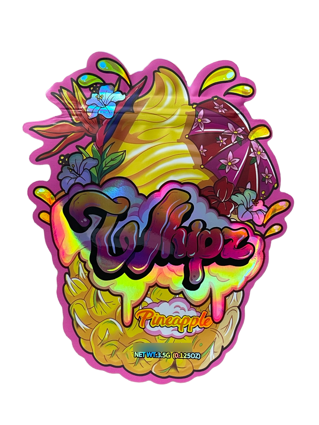 Whipz Pineapple 3.5g Mylar Bag