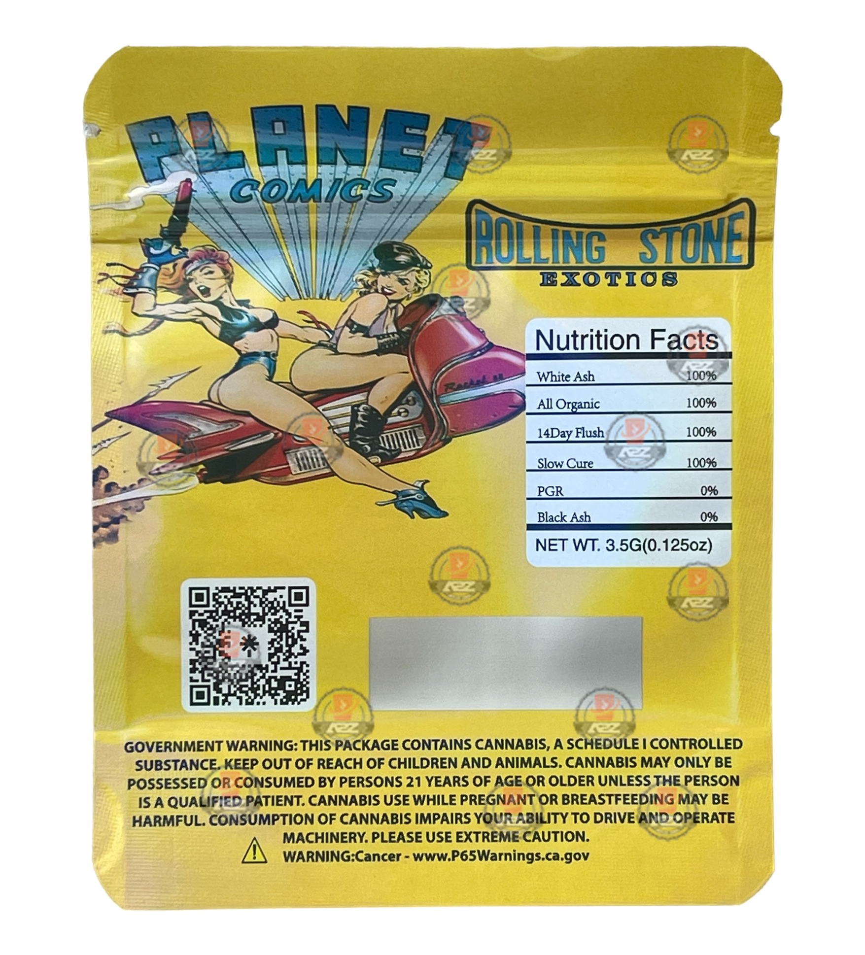 Planet Comics Mylar Bag 3.5 Grams