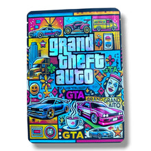 Load image into Gallery viewer, Grand Theft Auto 7G to 14G Mylar Bags
