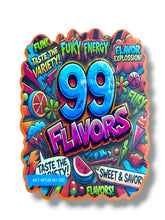 Load image into Gallery viewer, 99 Flavors 1 OZ  28G Mylar empty Mylar bag 1 ounce (50 Count)
