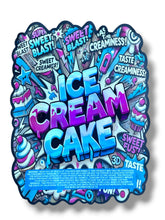 Load image into Gallery viewer, Ice Crea Cake 1 OZ  28G Mylar empty Mylar bag 1 ounce (50 Count)
