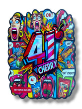 Load image into Gallery viewer, 41 Cherry 1 OZ  28G Mylar empty Mylar bag 1 ounce (50 Count)
