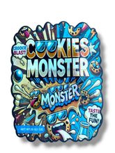 Load image into Gallery viewer, Cookies Monster 1 OZ  28G Mylar empty Mylar bag 1 ounce (50 Count)
