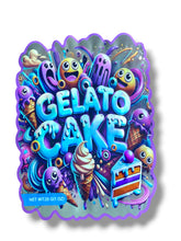 Load image into Gallery viewer, Gelato Cake 1 OZ  28G Mylar empty Mylar bag 1 ounce (50 Count)
