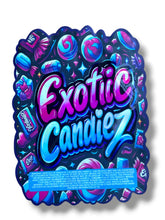 Load image into Gallery viewer, Exotic Candiez 1 OZ  28G Mylar empty Mylar bag 1 ounce (50 Count)

