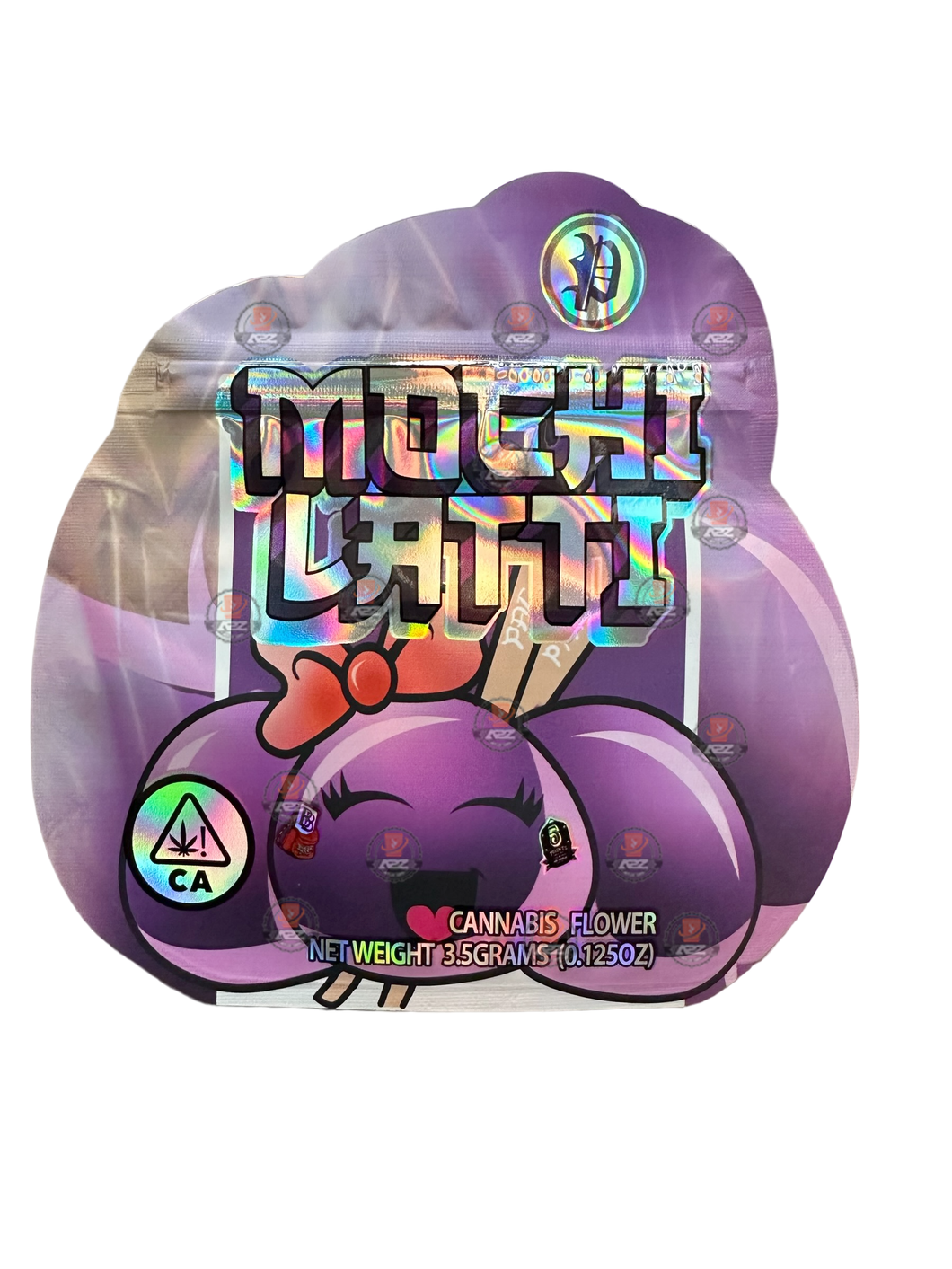 Mochi Latti 3.5 grams Mylar Bag Holographic