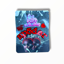 Load image into Gallery viewer, Puff Mallow Slatt Sp5der 3.5g shape bags Spider Young Thug
