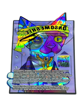 Load image into Gallery viewer, 9 Lives 3.5 grams Mylar Bag Holographic On Some Shit
