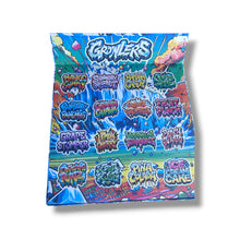 Load image into Gallery viewer, Growlers Icecaps 1 Oz Plastic Jars with Display Box – 16-Count Variety Pack – Packaging Only
