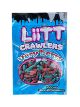 Load image into Gallery viewer, Liitt Crawlers Very berry 3.5g Mylar Bag 1000MG (Packaging Only)
