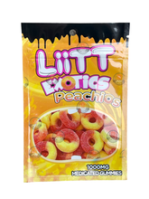 Load image into Gallery viewer, Liitt Exotics Peachios 3.5g Mylar Bag 1000MG (Packaging Only)
