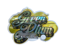 Load image into Gallery viewer, Green Plum 3.5 grams Mylar Bag Holographic White Smoke
