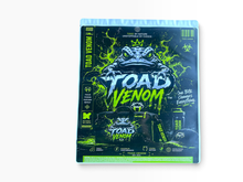 Load image into Gallery viewer, Toad Venom 1 lb Mylar Bag — Pre-Applied Graphic Sticker | Empty Packaging
