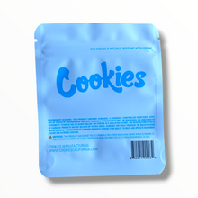Load image into Gallery viewer, Cookies Snow Man Mylar Bags 3.5 Grams Smell Proof Resealable Bags w/ Holographic Authenticity Stickers
