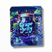 Load image into Gallery viewer, Grape Jelly Mylar Bags 3.5 Grams Smell Proof Flawless Flavaz
